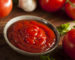 Organic Red Tomato Ketchup in a Bowl