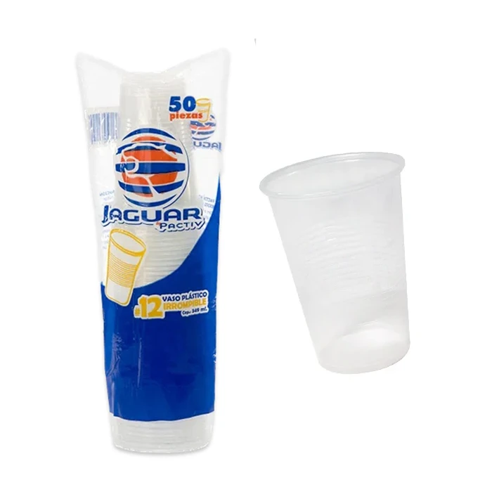 VASO PLASTICO "JAGUAR" 12 (PPROP)