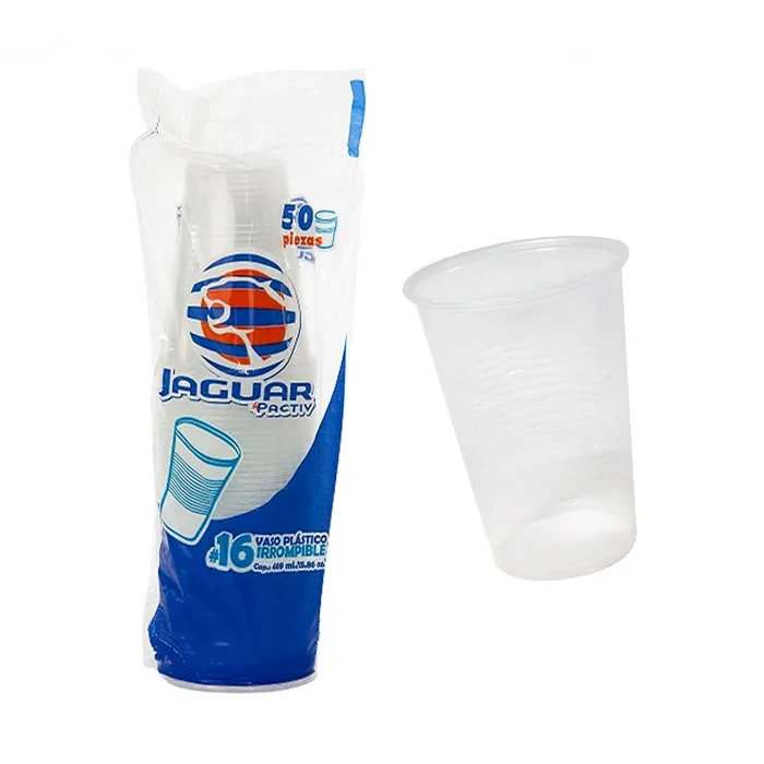 VASO PLASTICO "JAGUAR" 16 ( NORMAL )