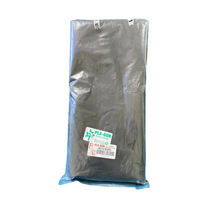 BOLSA COLOR NEGRO P/BASURA 50X70 "PLAGON"