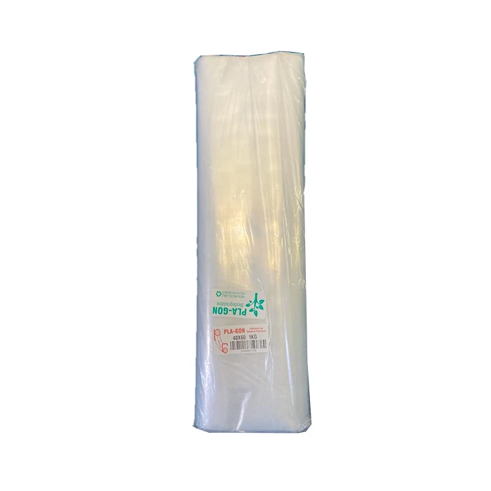 BOLSA NATURAL PLANA 40X60 "PLA-GON"