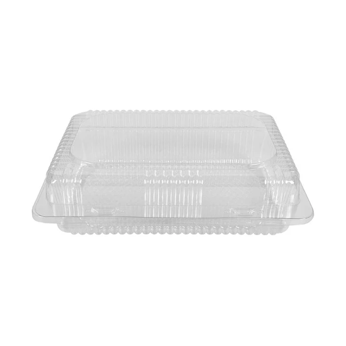 CAJA TRANSPARENTE MULTIUSOS L:24, X16, X9 cm PET "WOW"
