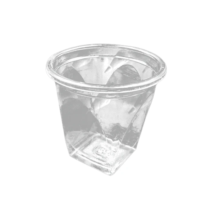 VASO CUAD CRISTALINO "41/2" "CUEVAS" (TAPA P/4A)